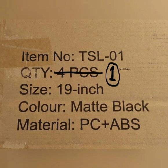 TESLA Wheel Cover NEW (19") - Picture 6 of 9